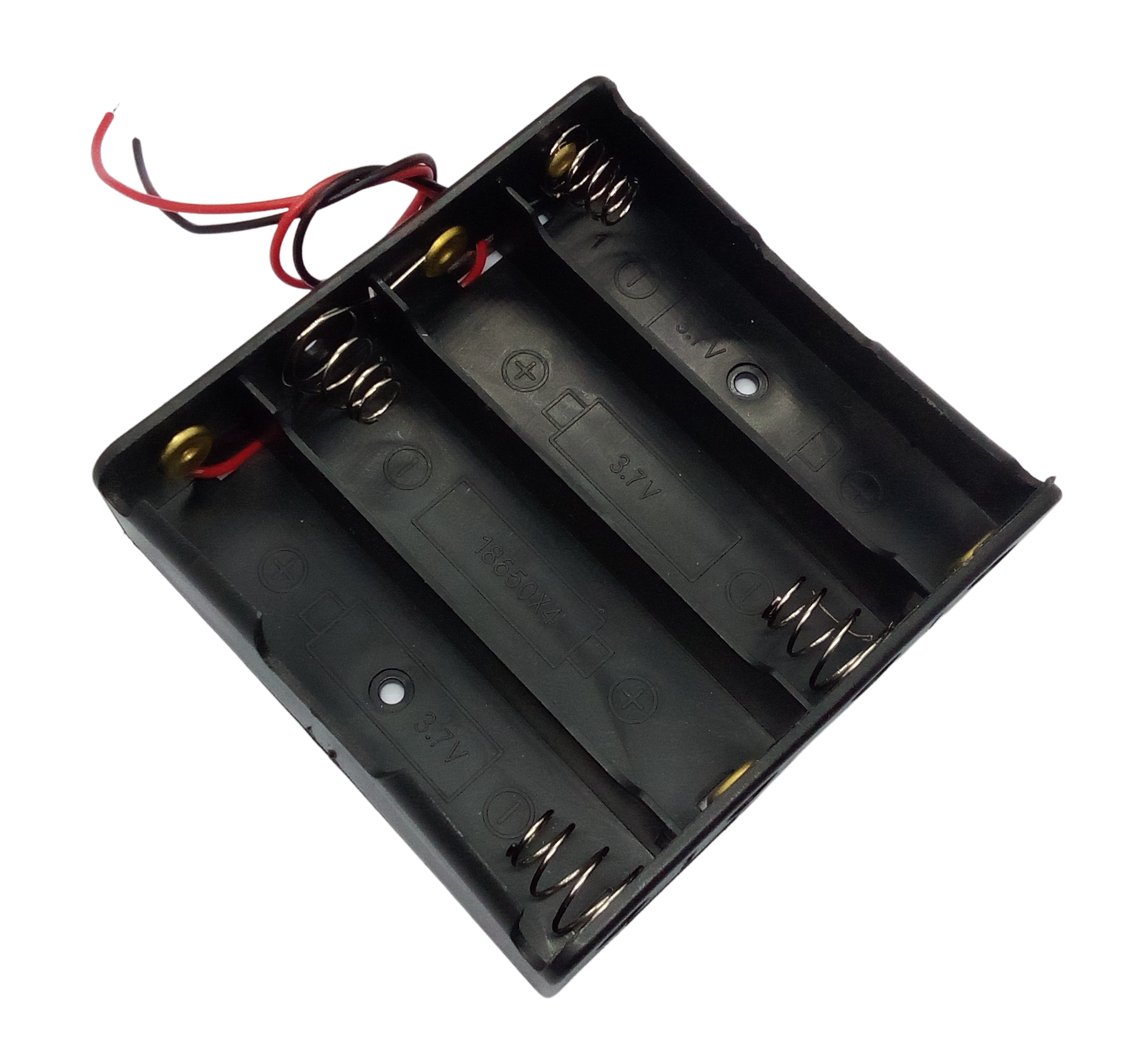 18650 battery Holder - 4 cell - eComponentZ