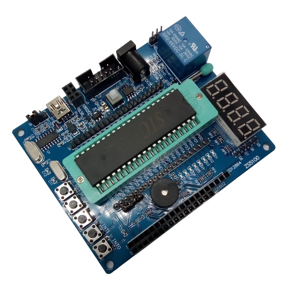 51 / AVR microcontroller development board with USB cable | STC89C52RC