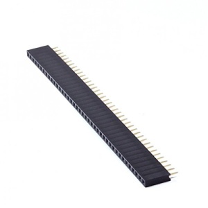 1×40 Pin Female Single Row Header Strip