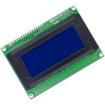 16×4 Character LCD Display with Blue Backlight