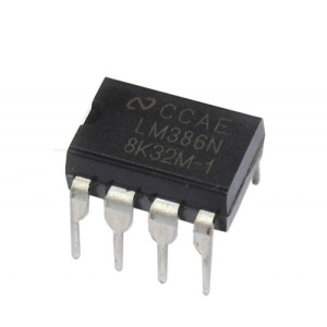 lm386 audio amplifier IC